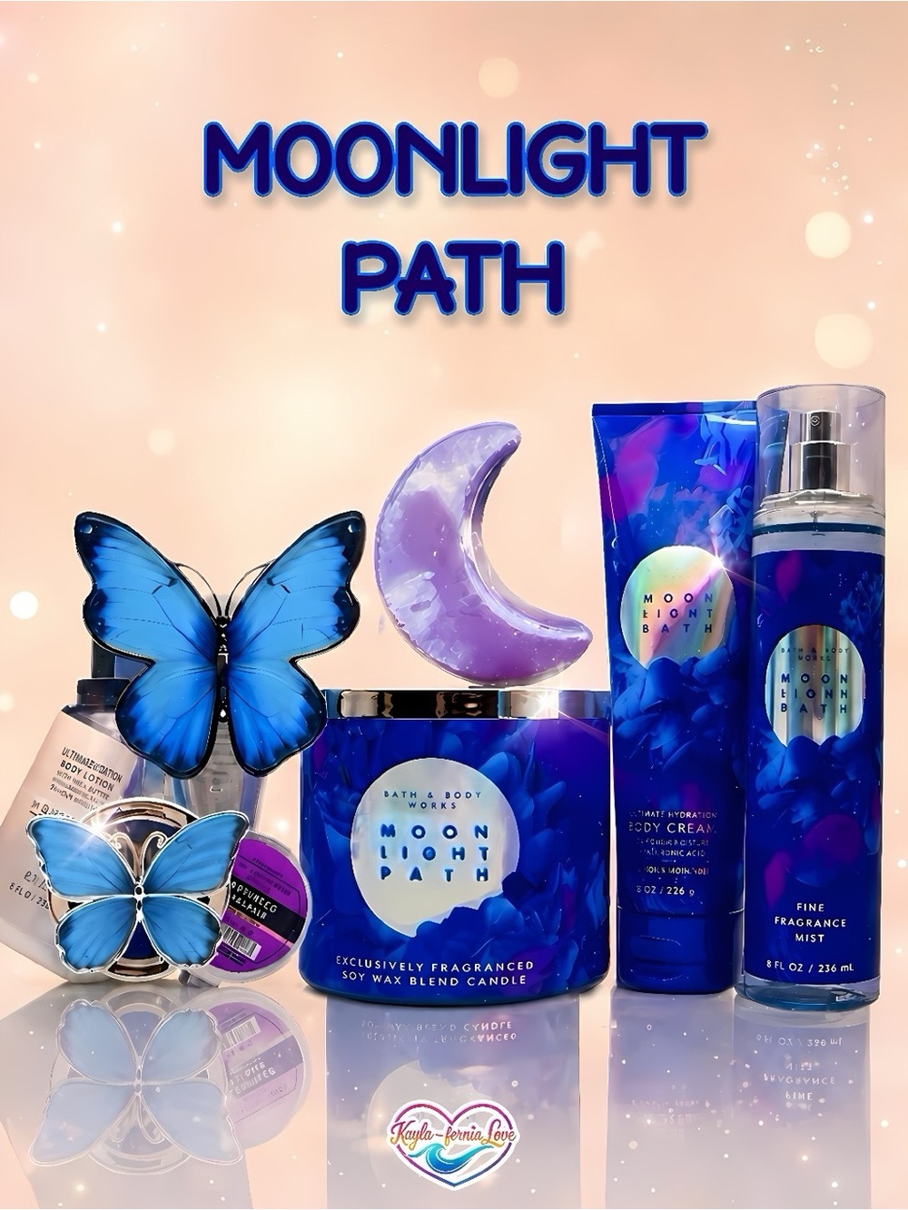 🌙 Moonlight Path 🌙 BBW - 8 pc gift set - Picture 1 of 9